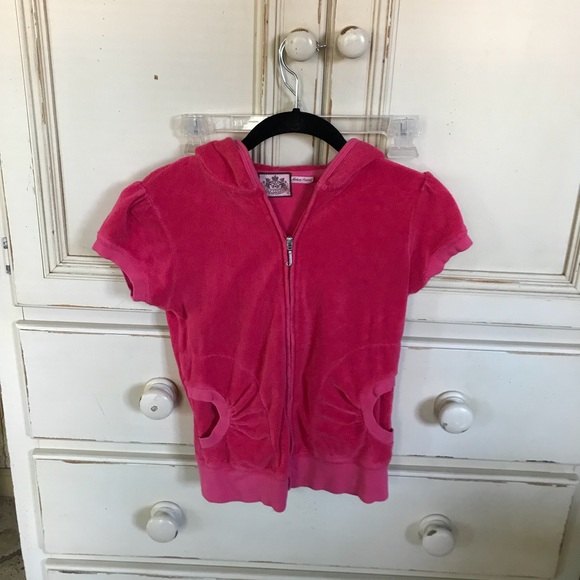 Juicy Couture Tops - Juicy Couture short sleeve terry jacket